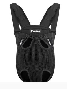 Pawaboo Pet Backpack Adjustable Front Puppy Dog Carrier Travel Bag | Sz Medium